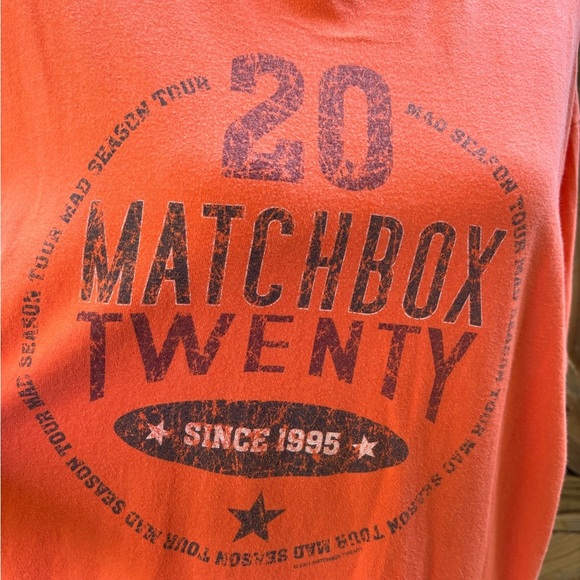 Vintage 2001 Matchbox 20 Mad Season Tour Concert T-Shirt Size XL - Picture 2 of 5